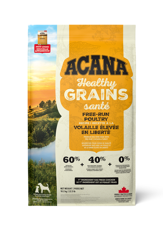 Healthy Grains, Free-Run Poultry